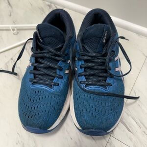 Asics Teal and Navy Athletic Sneakers